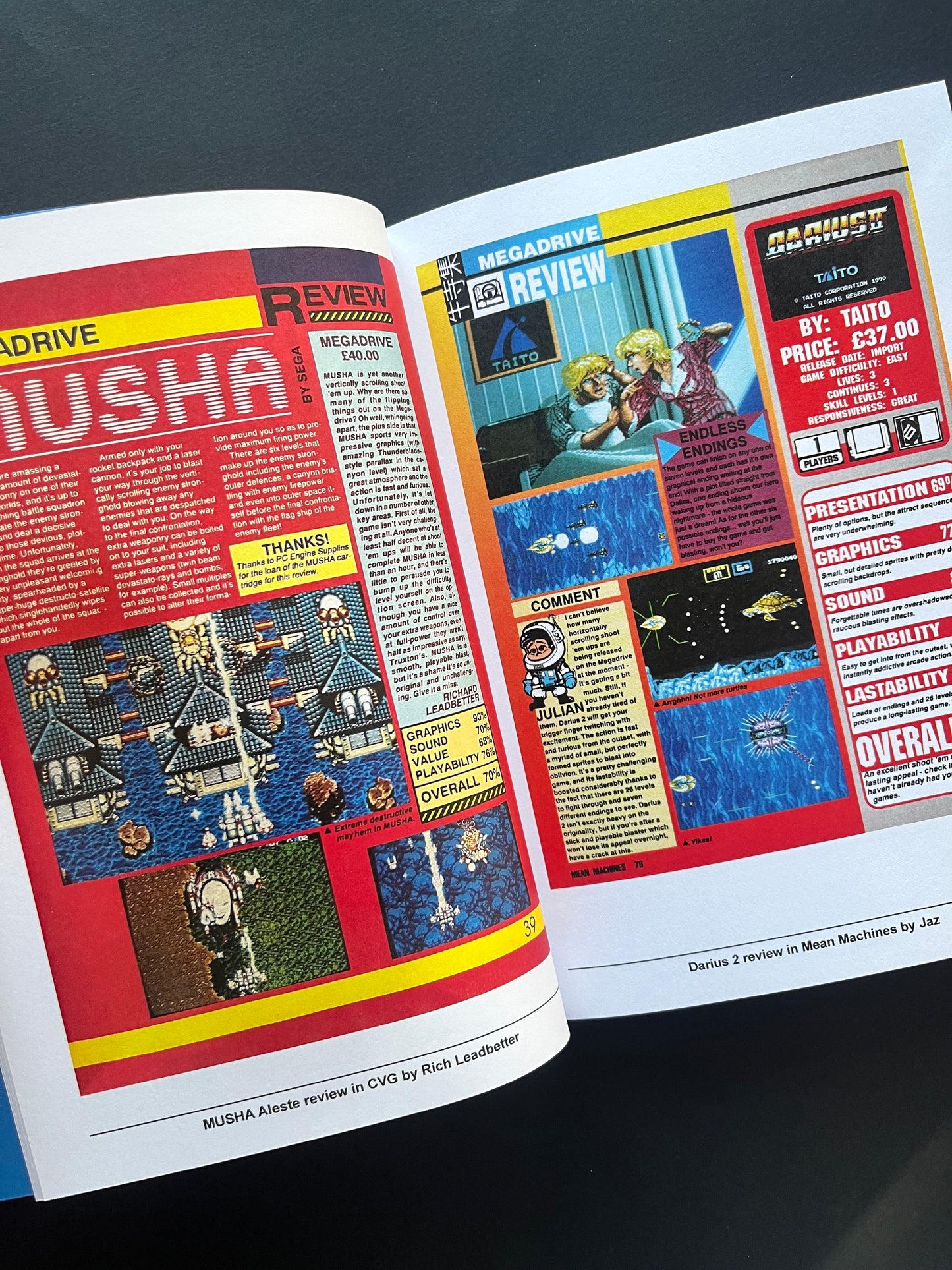 Forgotten Worlds #6. The Sega issue [limited edition reprint]
